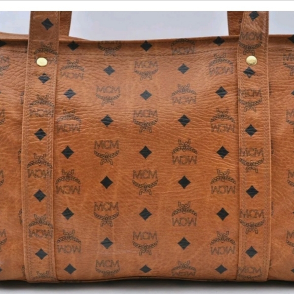 ****** SOLD ***********MCM Shopper Tote Bag - Picture 4 of 8